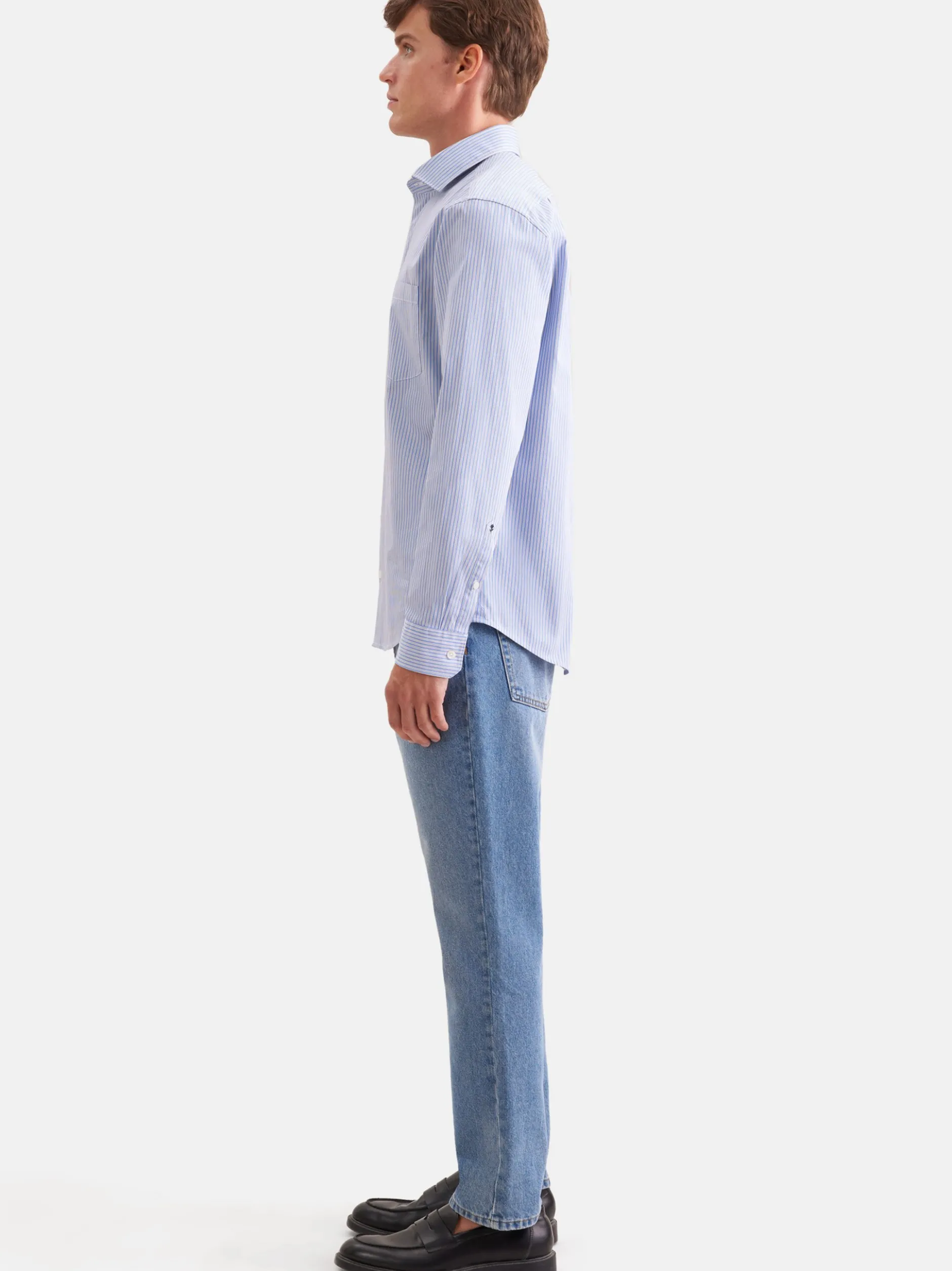 Seidensticker Herren Casual Hemd - Regular Fit in hellblau