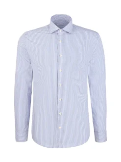 Seidensticker Herren Casual Hemd - Regular Fit in hellblau