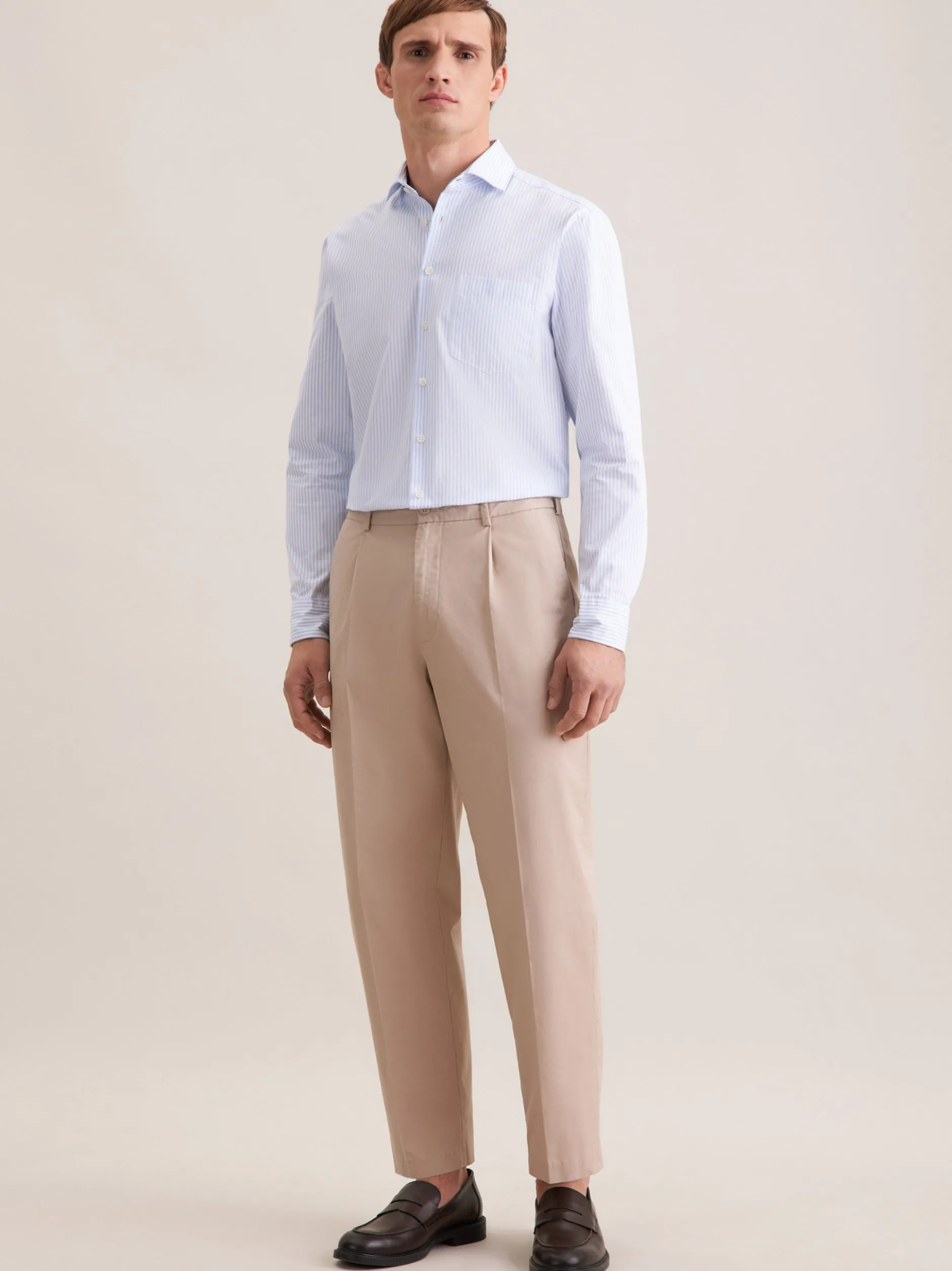 Seidensticker Herren Chino - Regular Fit in beige