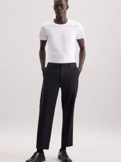 Seidensticker Herren Chino - Regular Fit in blau