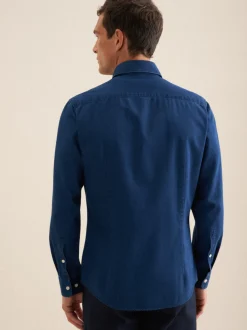 Seidensticker Herren Denimhemd - Slim Fit in blau