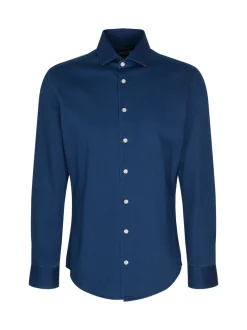 Seidensticker Herren Denimhemd - Slim Fit in blau