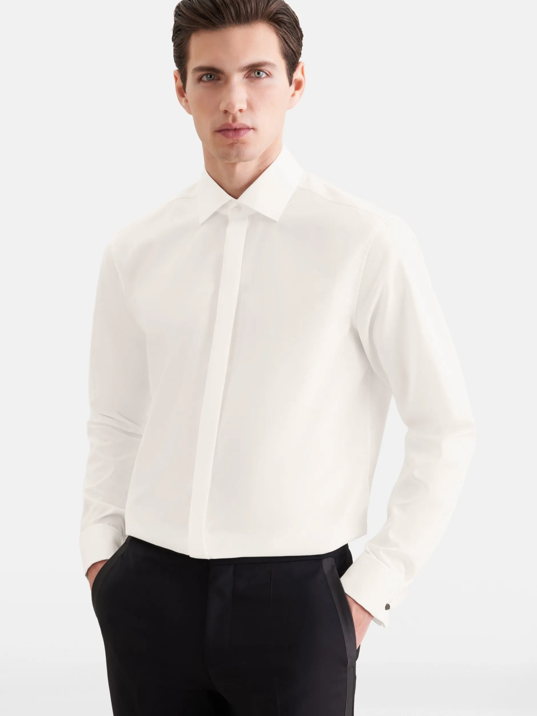 Seidensticker Herren Gala - Regular Fit in ecru