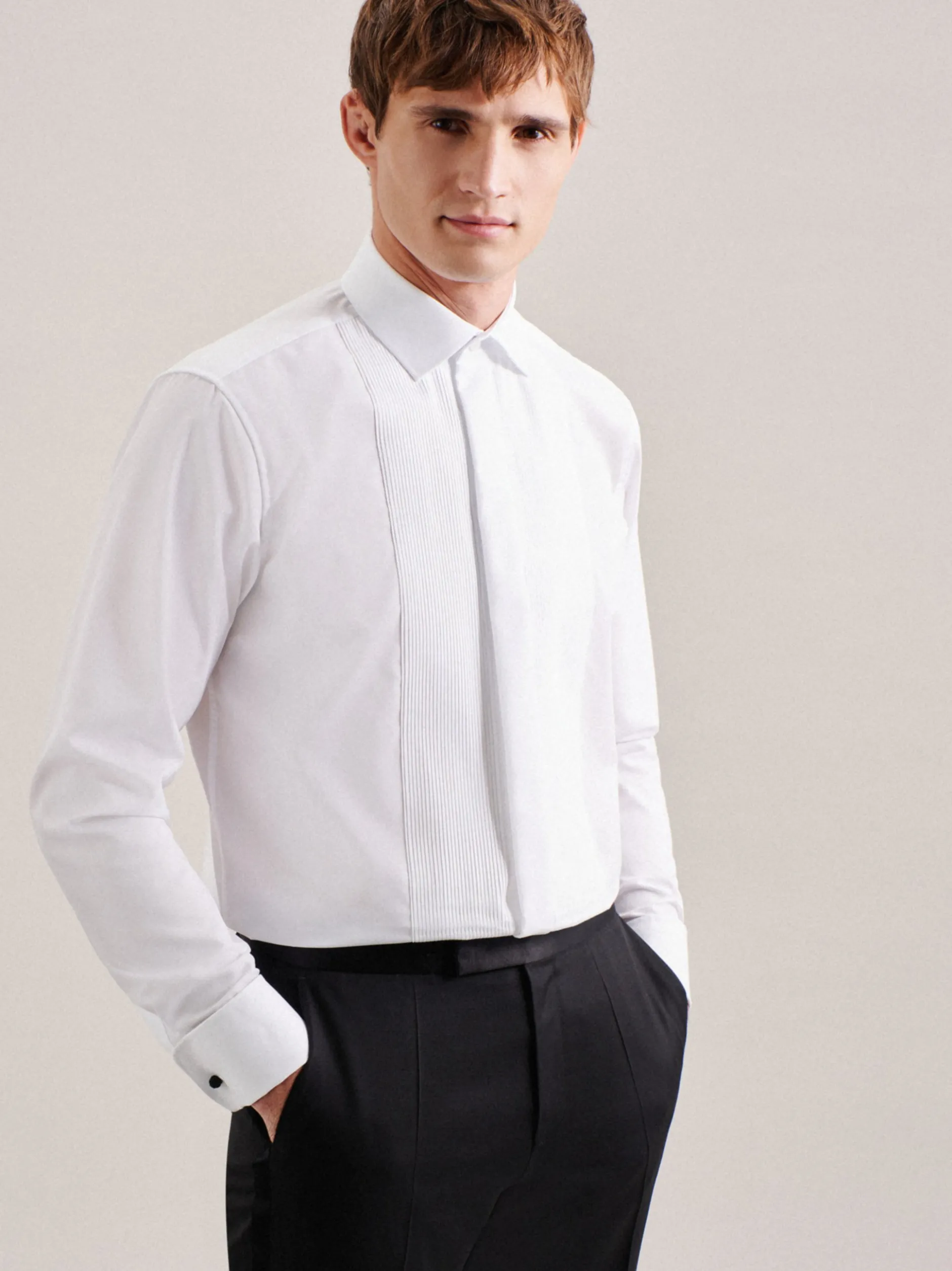 Seidensticker Herren Gala - Regular Fit in weiß