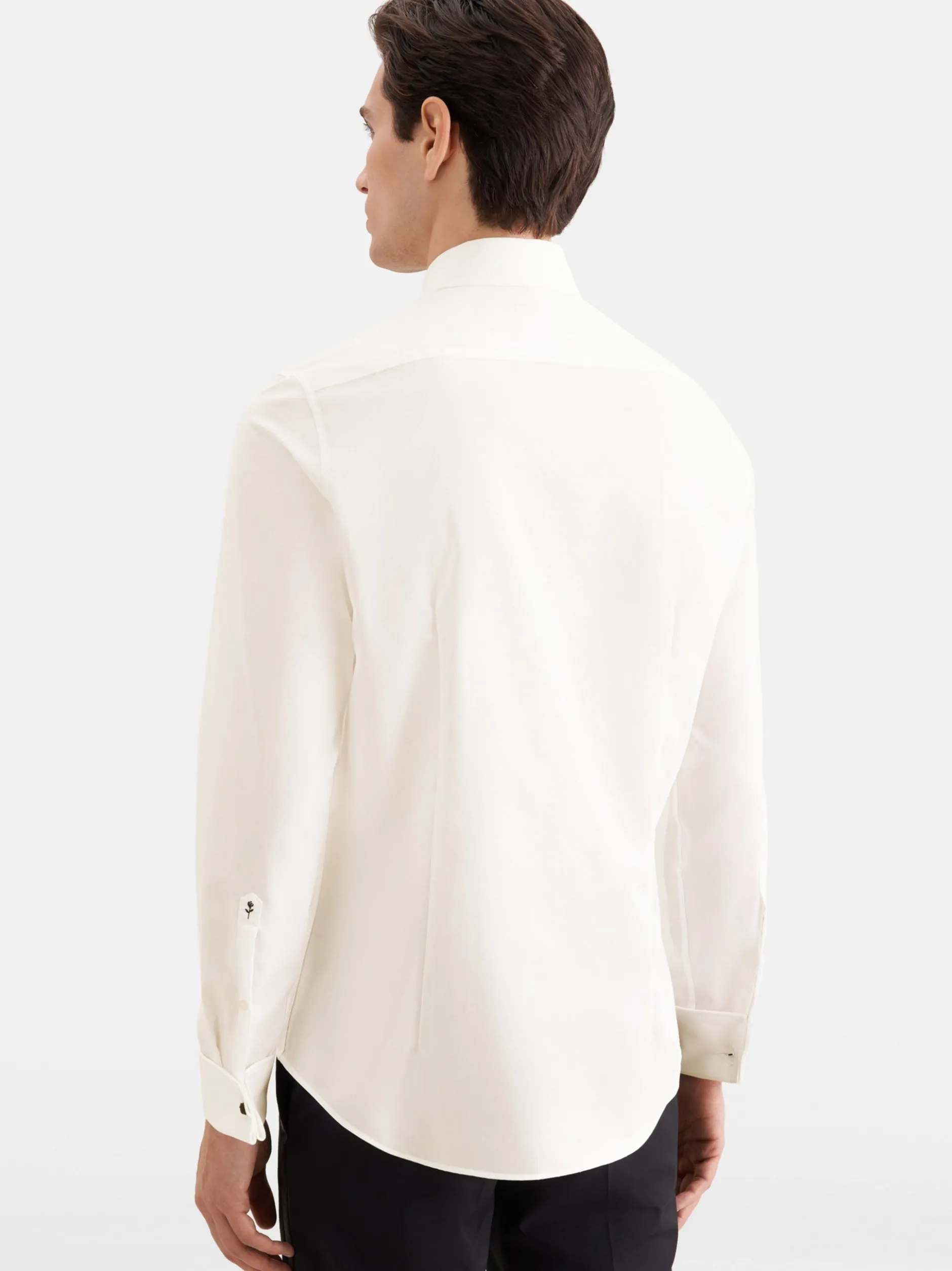 Seidensticker Herren Gala - Shaped Fit in ecru