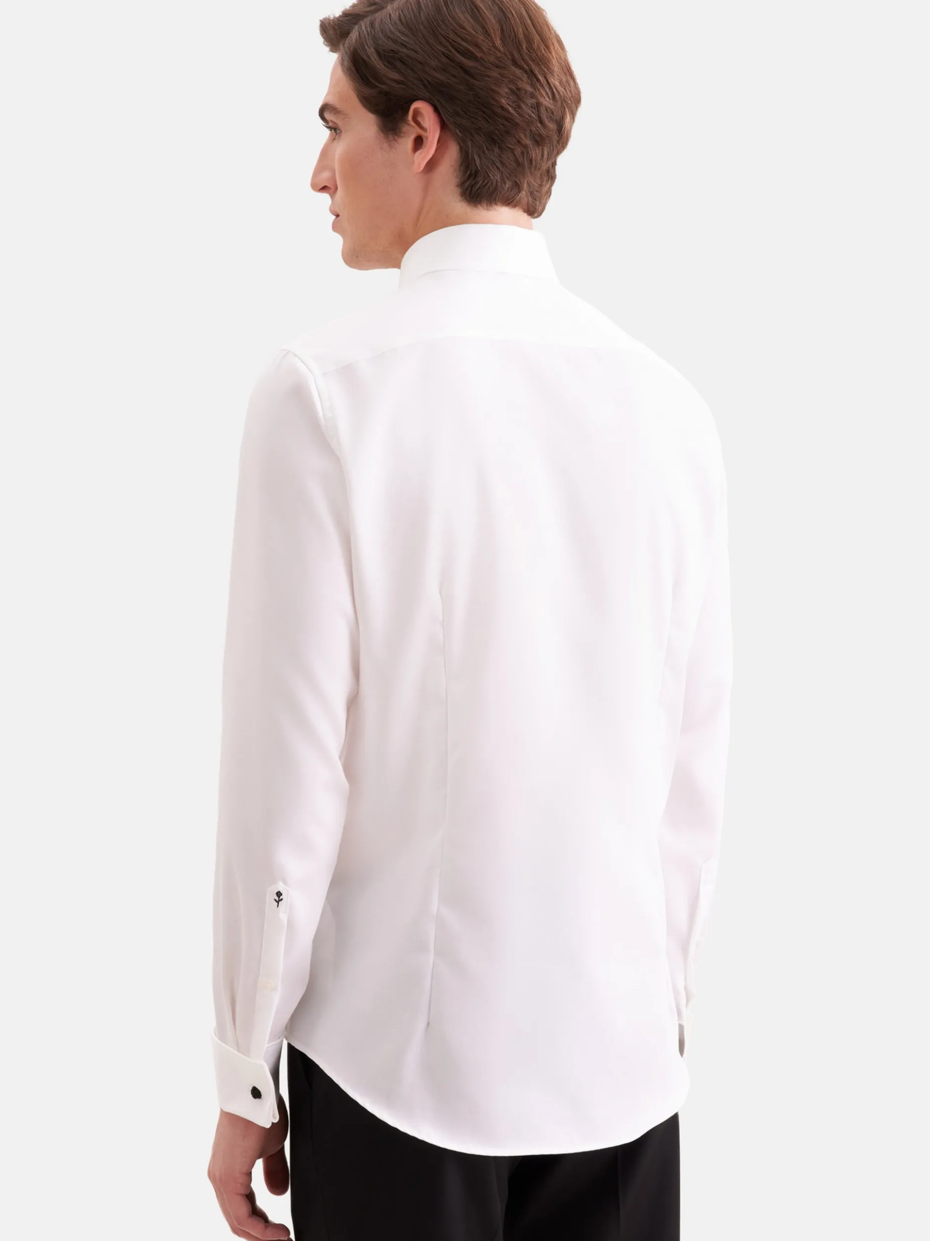 Seidensticker Herren Gala - Slim Fit in ecru