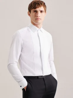 Seidensticker Herren Gala - Slim Fit in weiß
