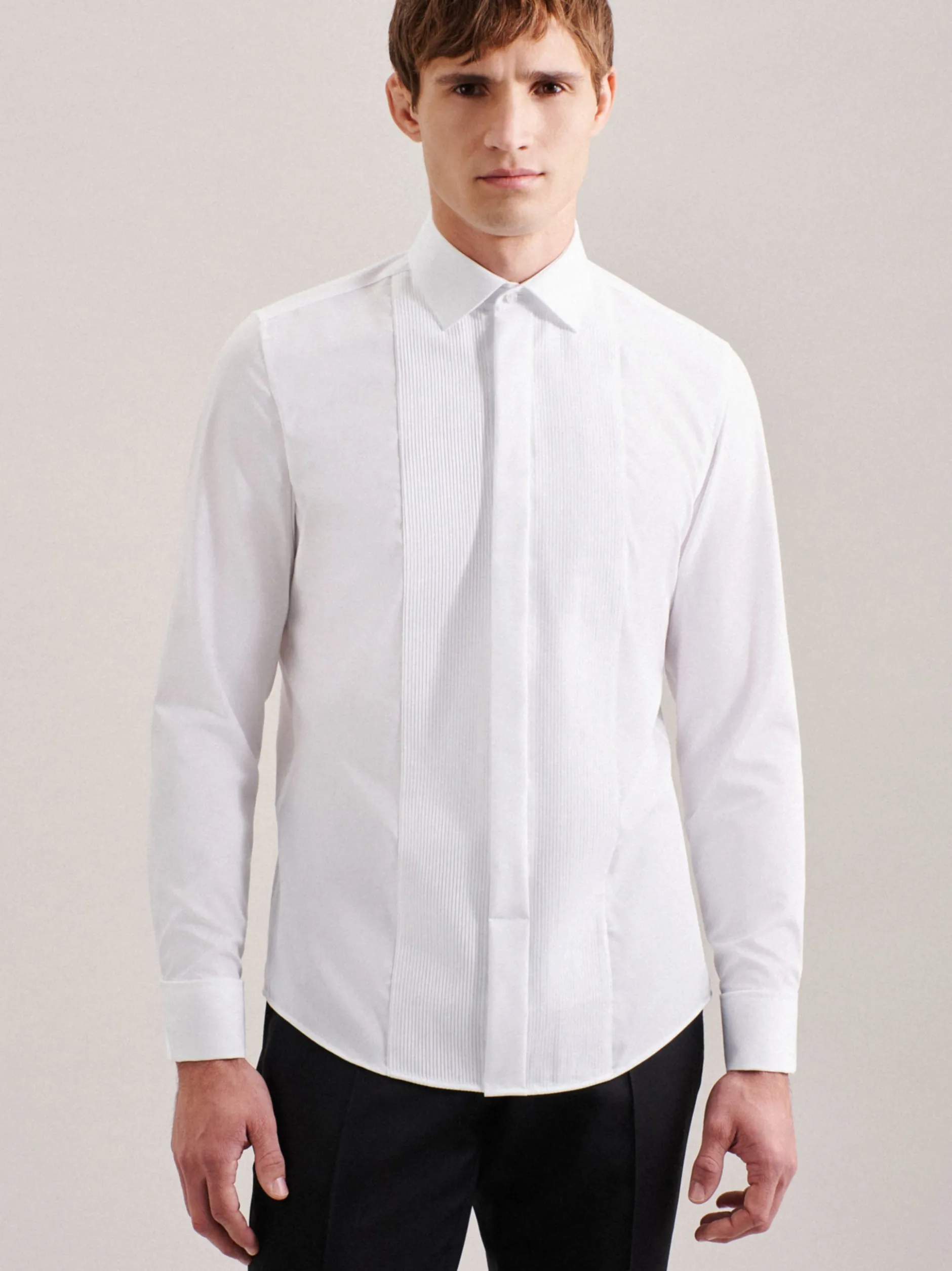 Seidensticker Herren Gala - Slim Fit in weiß
