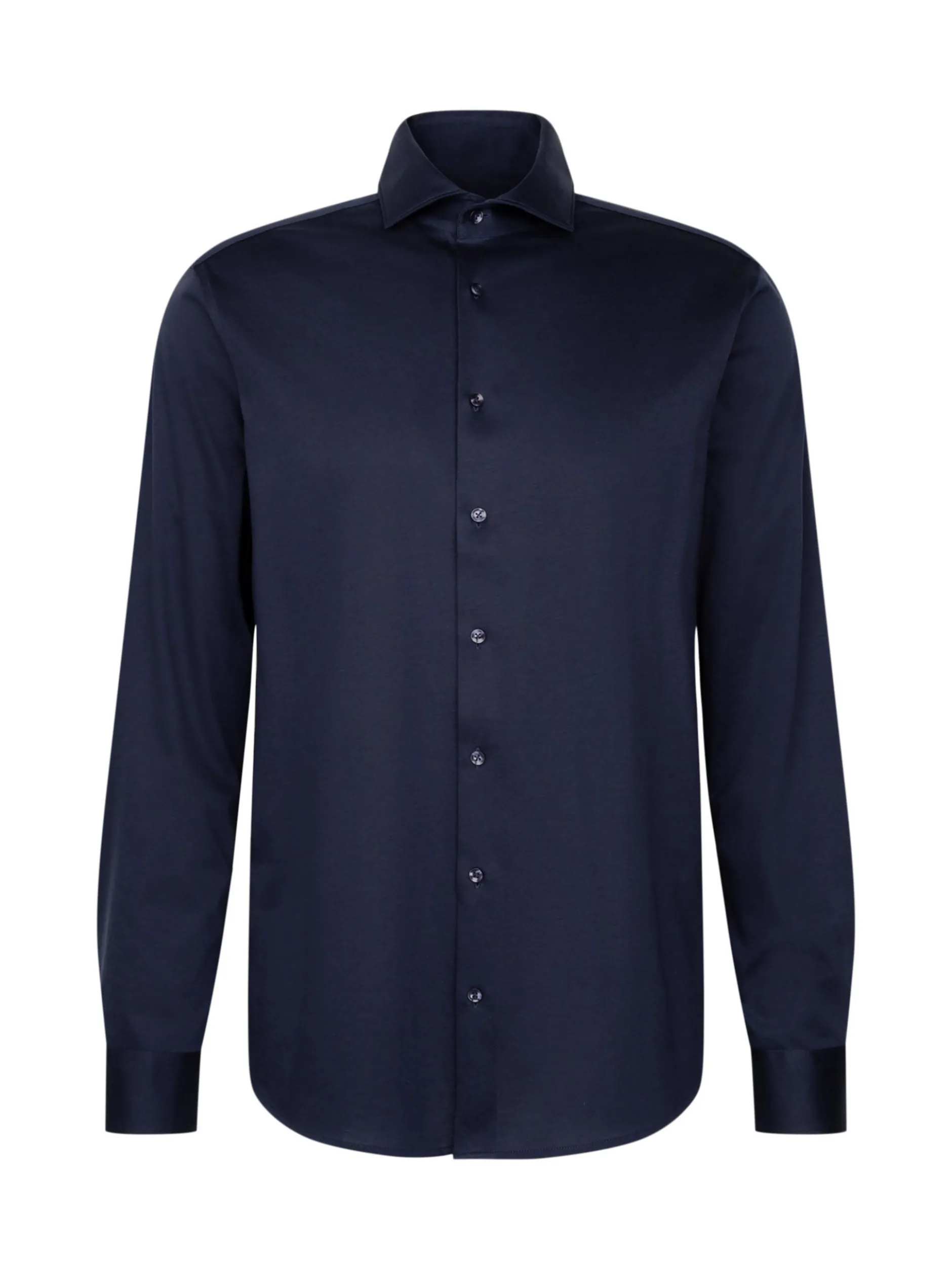 Seidensticker Herren Jerseyhemd - Regular Fit in blau