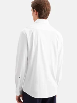 Seidensticker Herren Jerseyhemd - Regular Fit in weiß