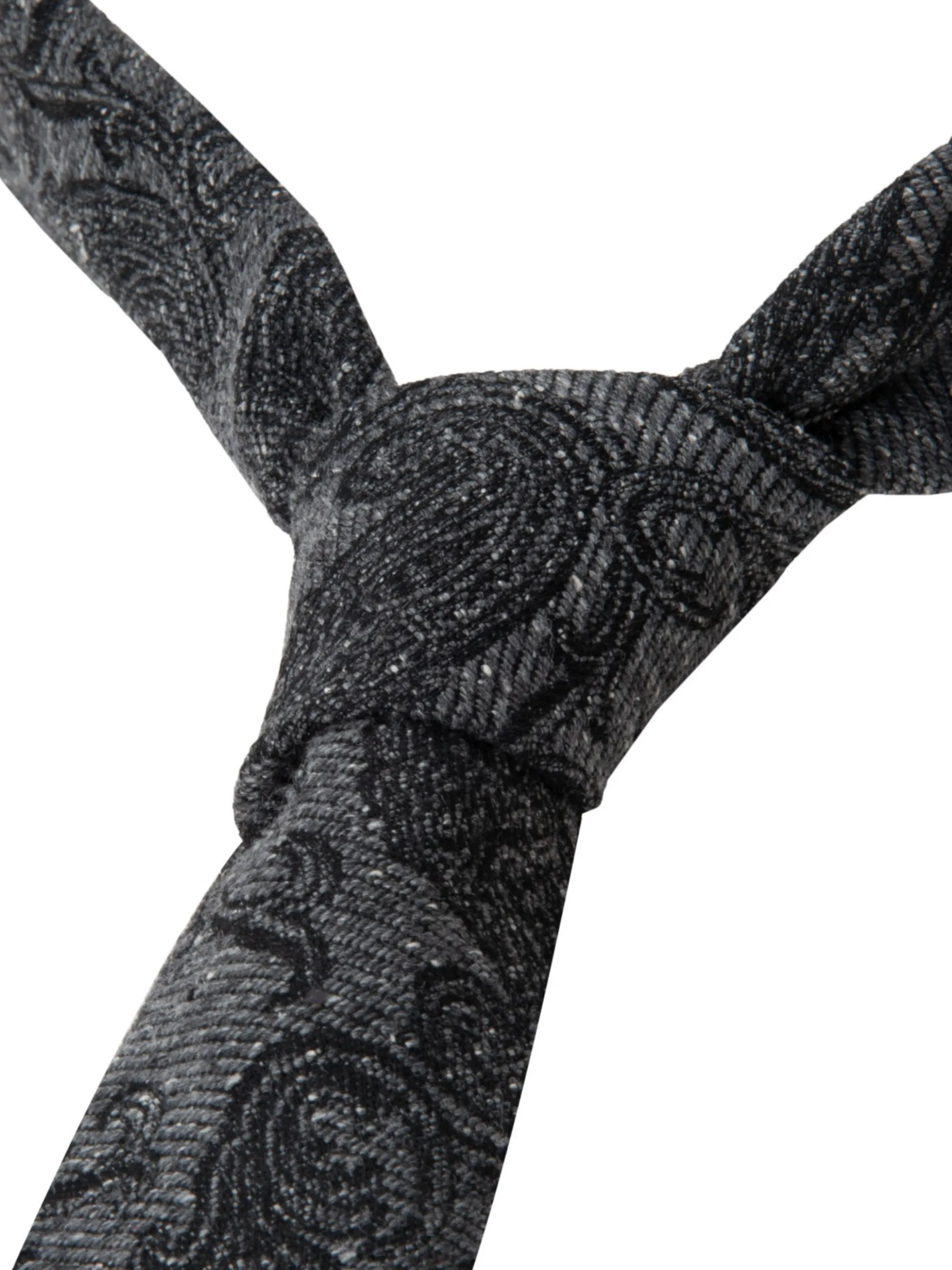 Seidensticker Herren Krawatte - Schmal (5cm) Fit in schwarz