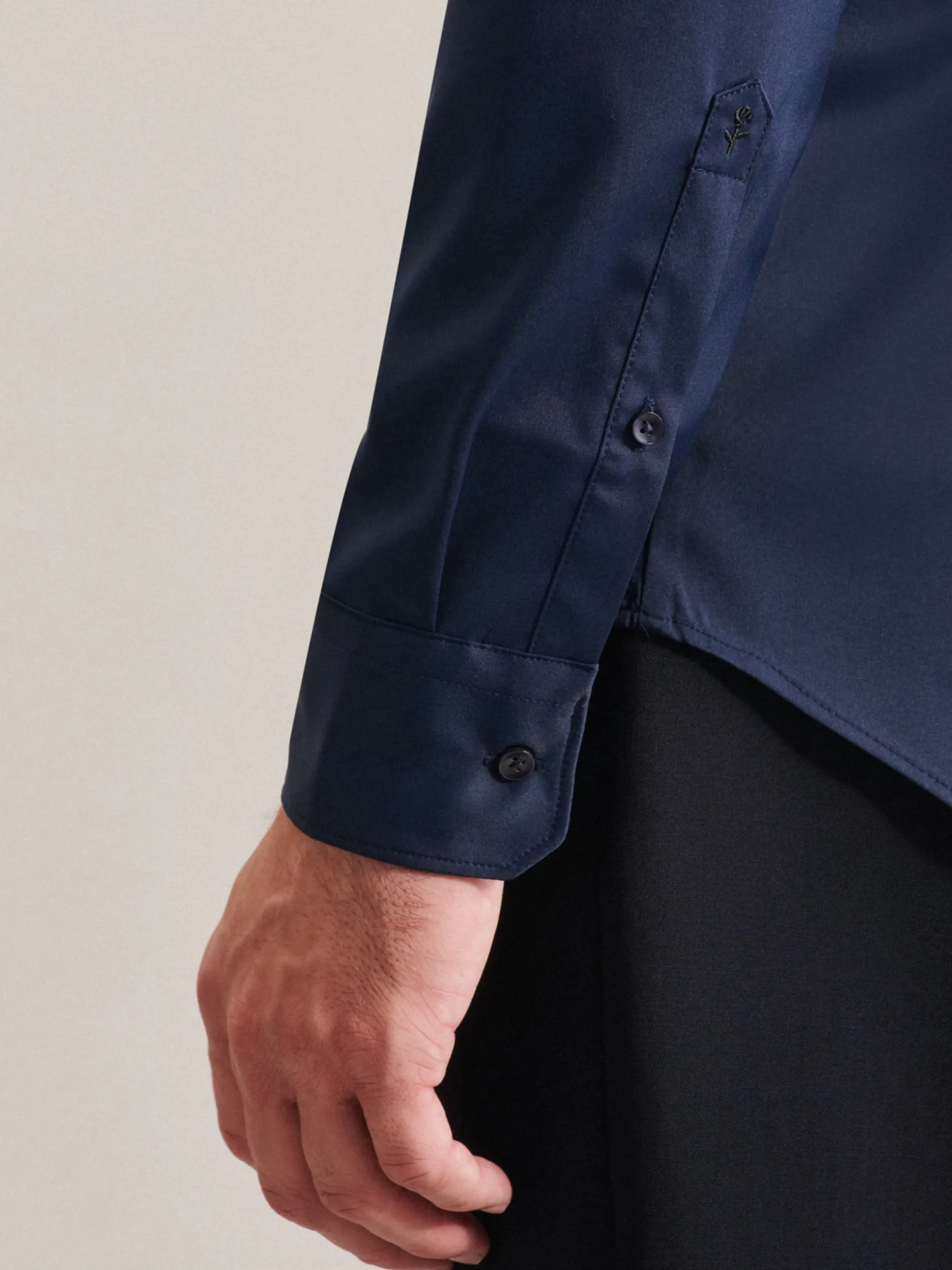 Seidensticker Herren Performance-Hemd - Slim Fit in blau