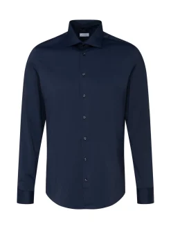 Seidensticker Herren Performance-Hemd - Slim Fit in blau