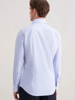 Seidensticker Herren Performance-Hemd - Slim Fit in blau