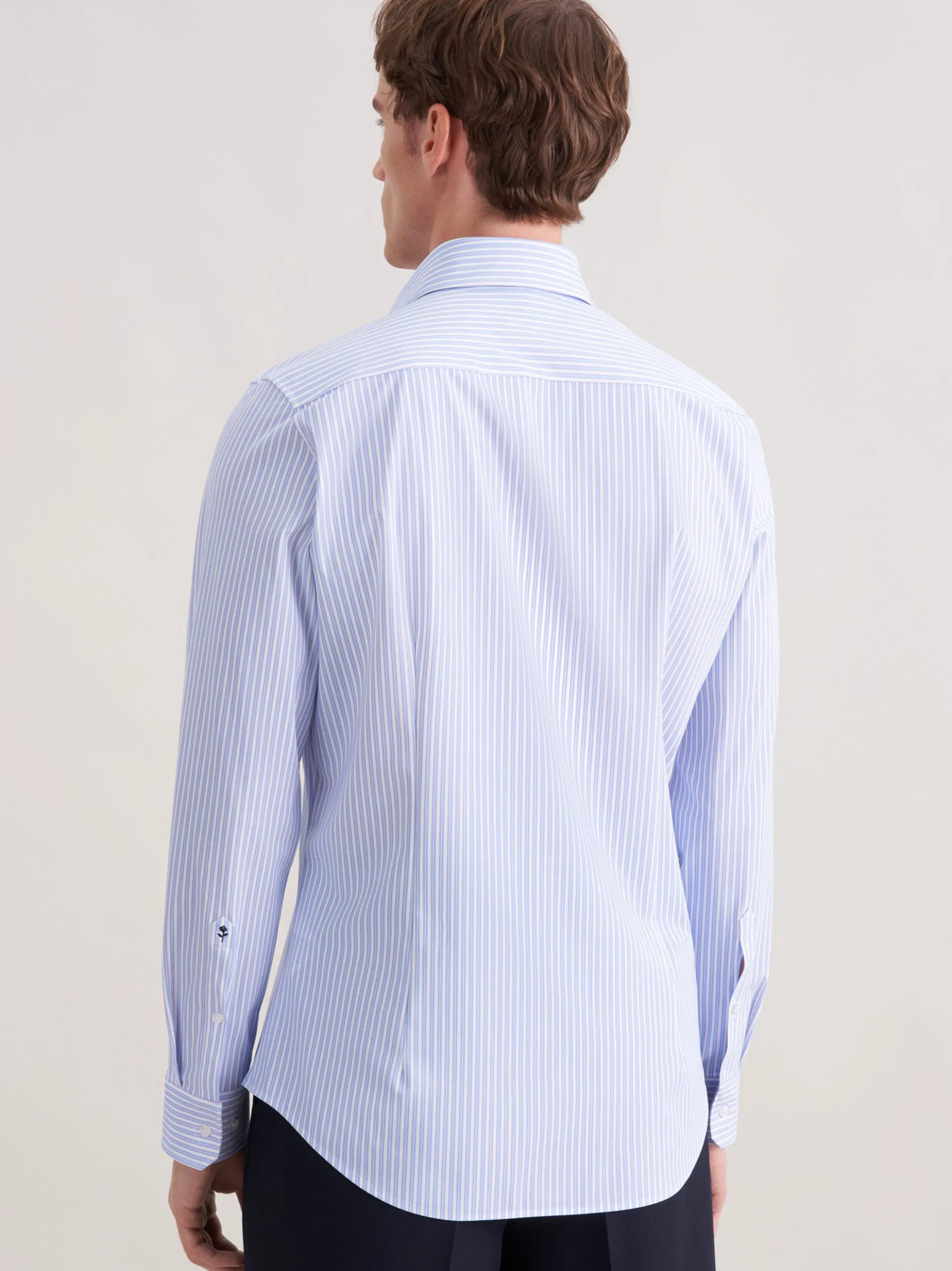 Seidensticker Herren Performance-Hemd - Slim Fit in blau