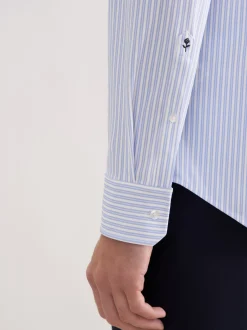 Seidensticker Herren Performance-Hemd - Slim Fit in blau