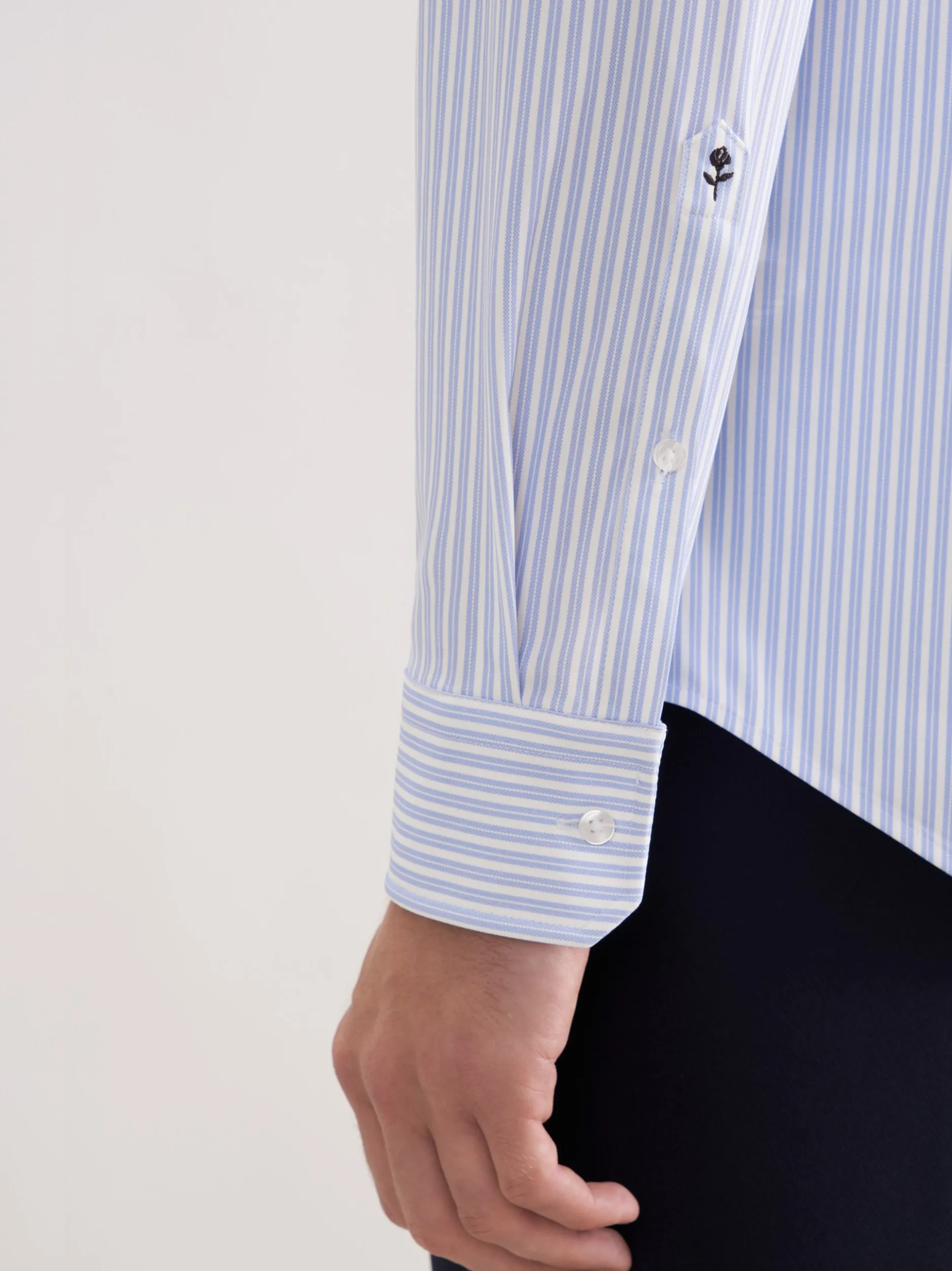 Seidensticker Herren Performance-Hemd - Slim Fit in blau