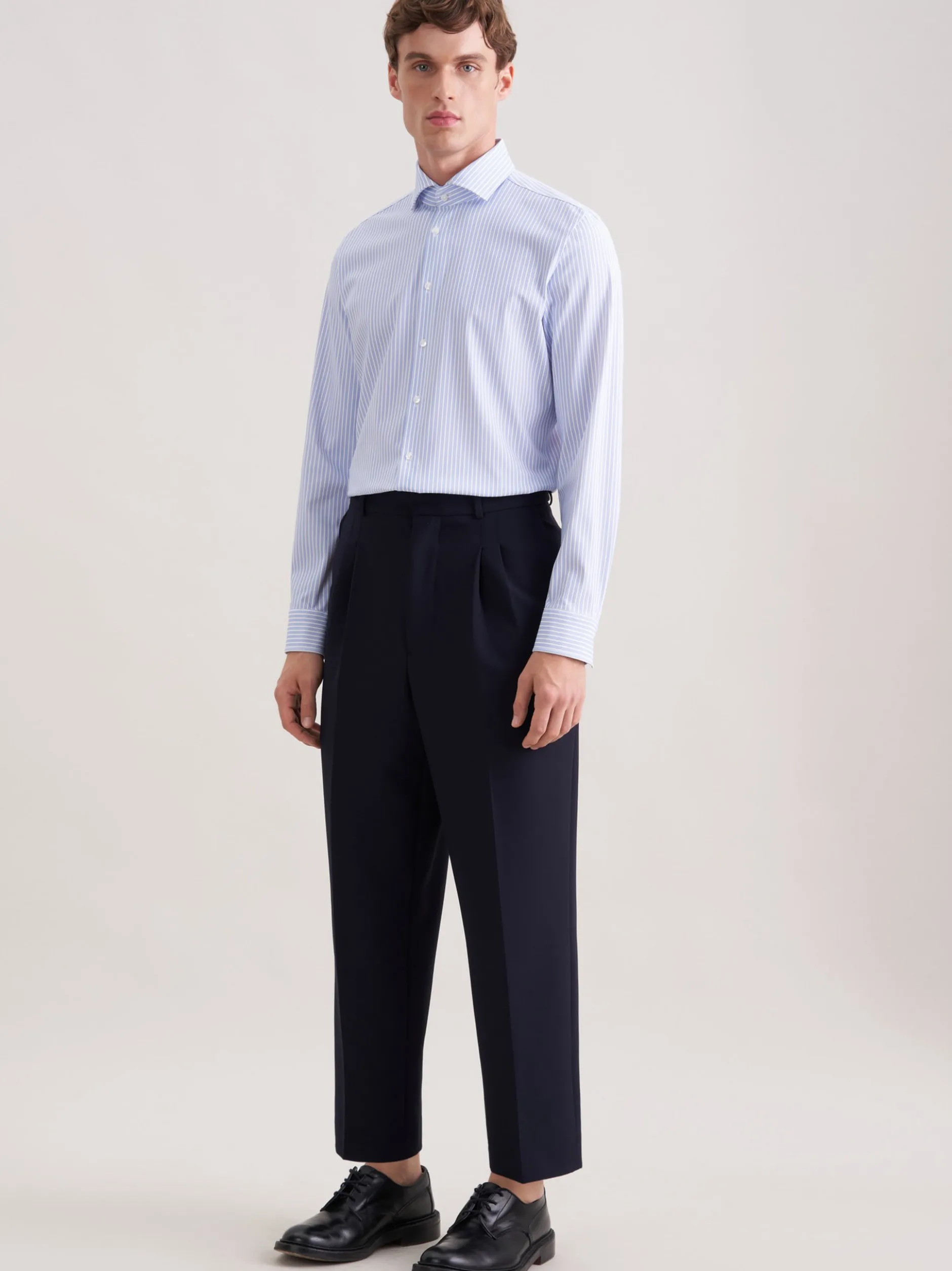 Seidensticker Herren Performance-Hemd - Slim Fit in blau