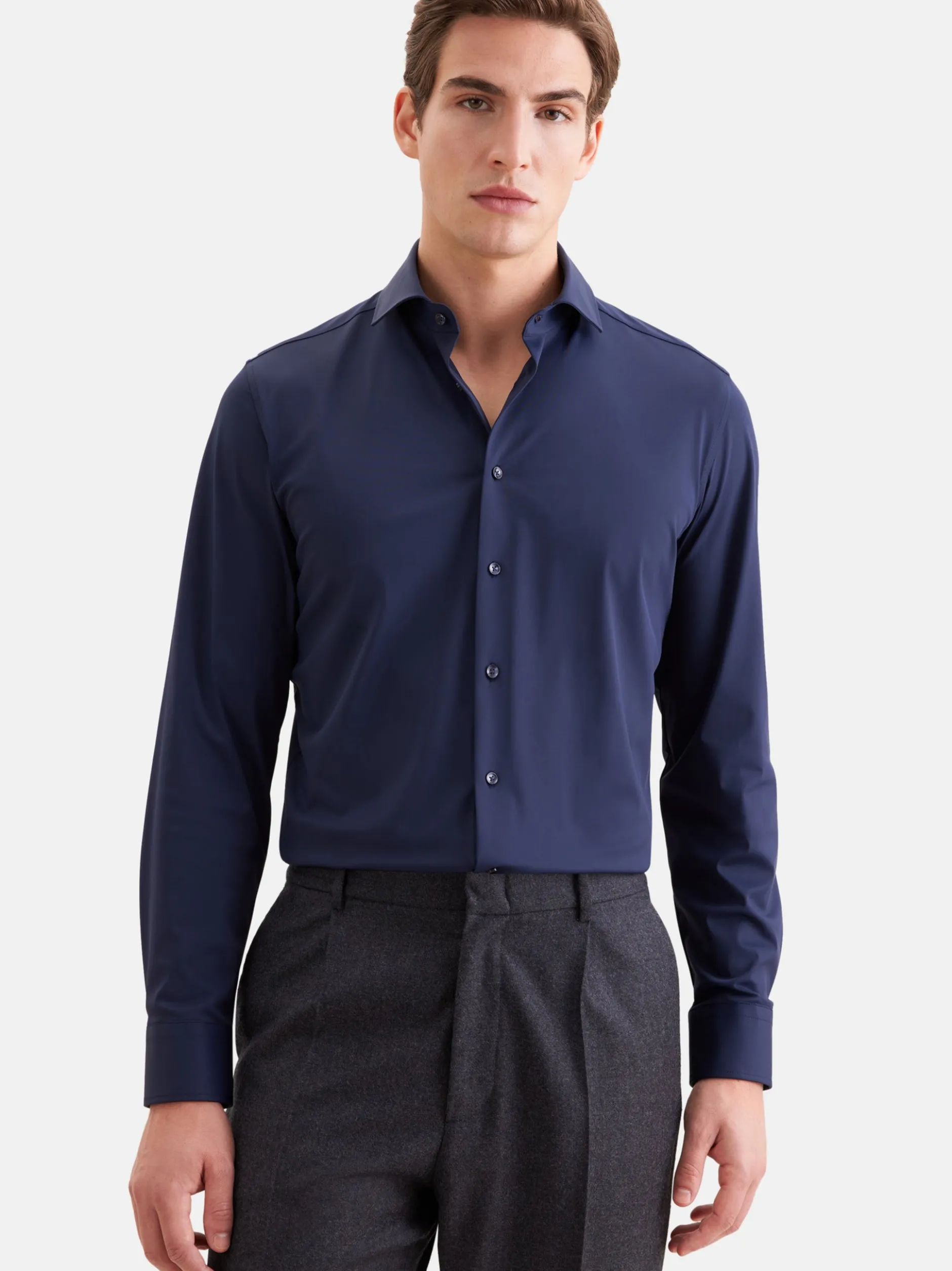 Seidensticker Herren Performance-Hemd - X-Slim Fit in blau