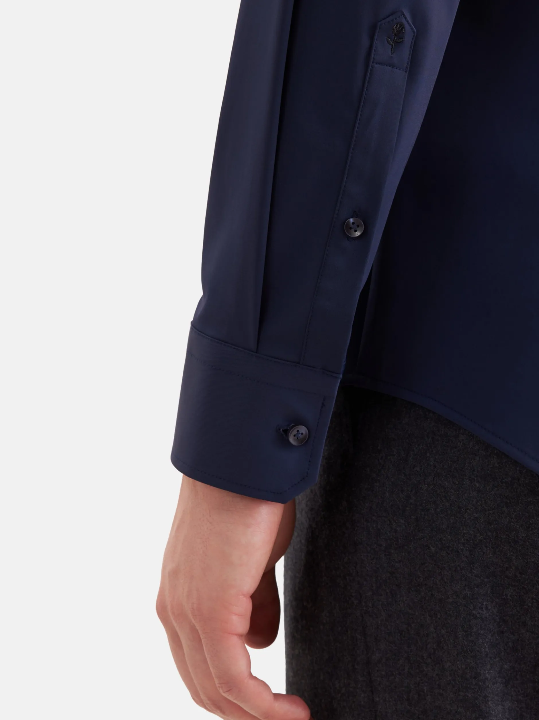 Seidensticker Herren Performance-Hemd - Slim Fit in blau