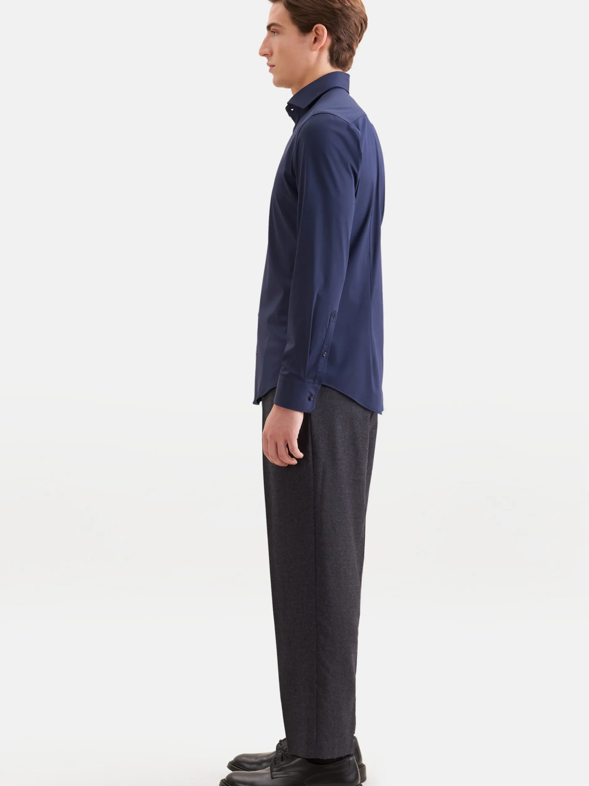 Seidensticker Herren Performance-Hemd - Slim Fit in blau