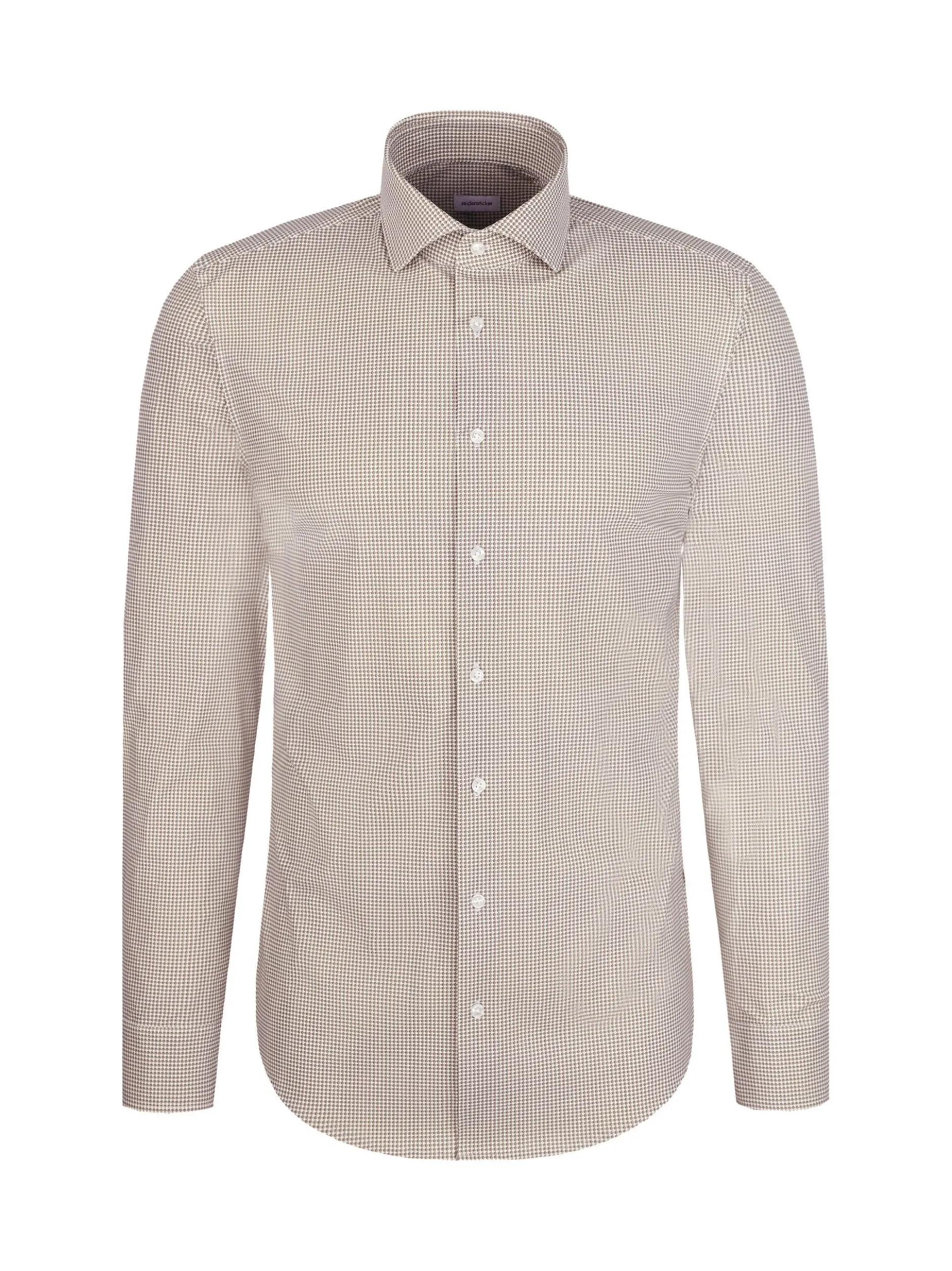 Seidensticker Herren Performance-Hemd - Slim Fit in braun