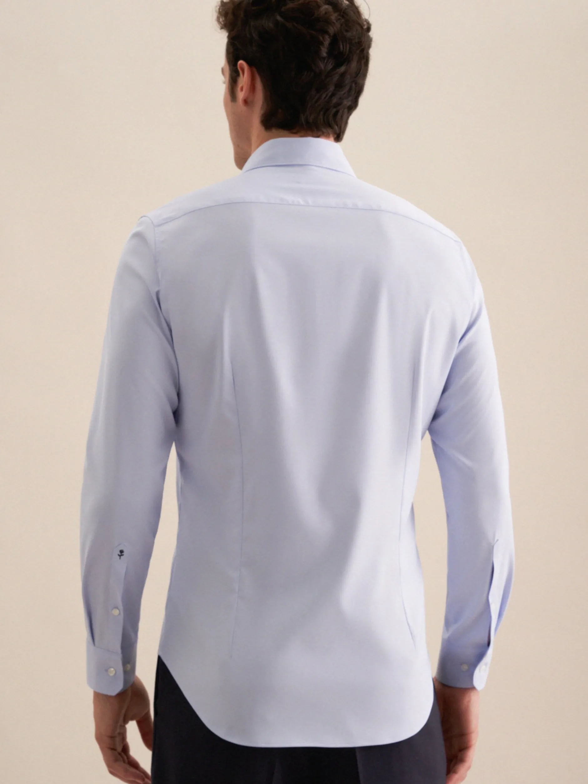 Seidensticker Herren Performance-Hemd - Slim Fit in hellblau