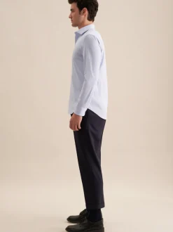 Seidensticker Herren Performance-Hemd - Slim Fit in hellblau