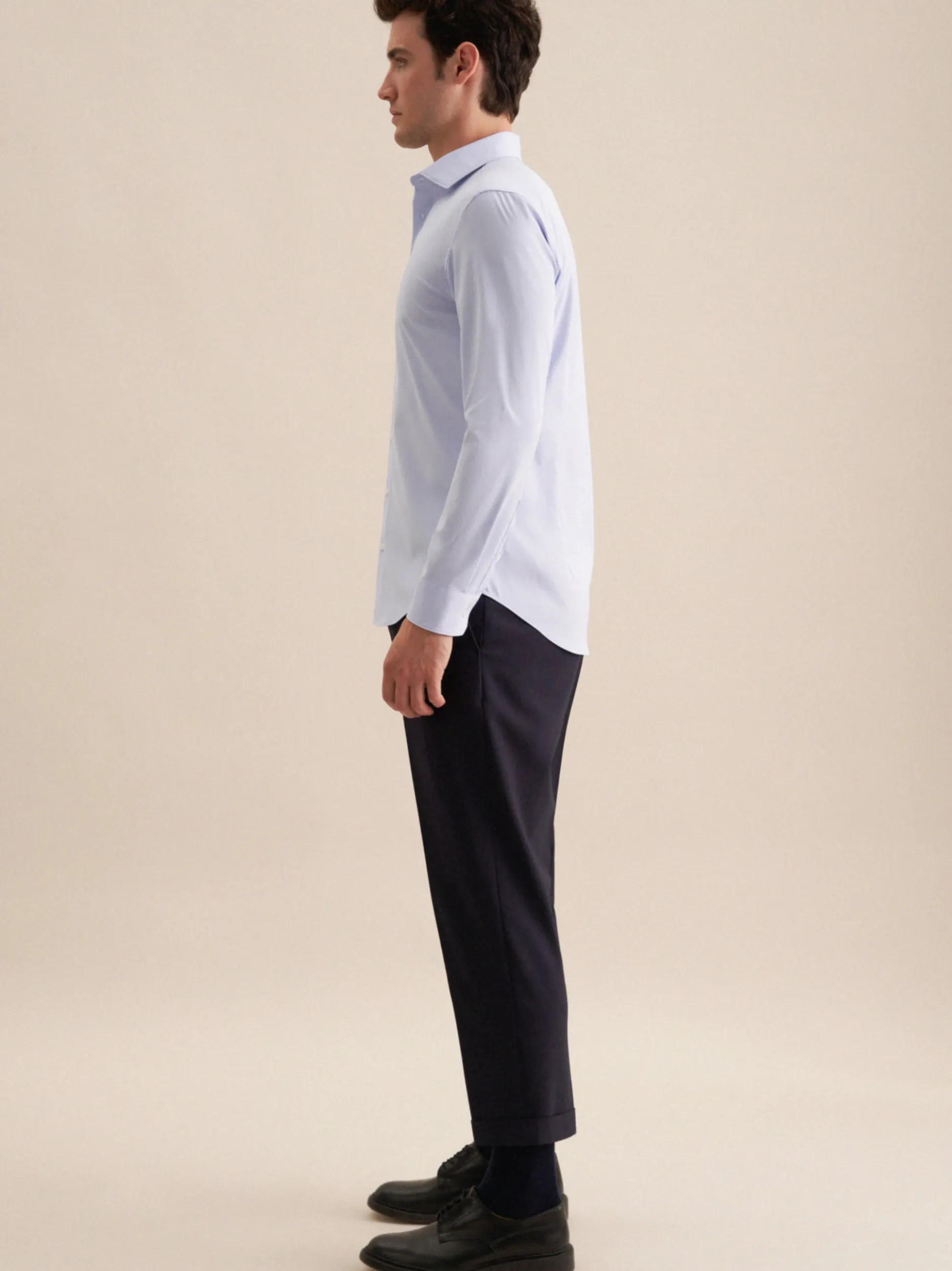 Seidensticker Herren Performance-Hemd - Slim Fit in hellblau