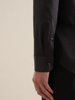 Seidensticker Herren Performance-Hemd - Slim Fit in schwarz