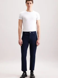 Seidensticker Herren 5-Pocket Denim - Regular Fit in blau