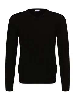 Seidensticker Herren Pullover - Regular Fit in schwarz