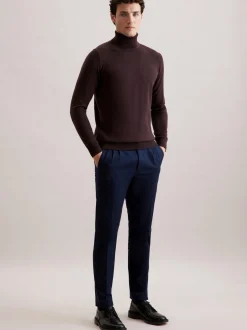 Seidensticker Herren Pullover - Regular Fit in braun