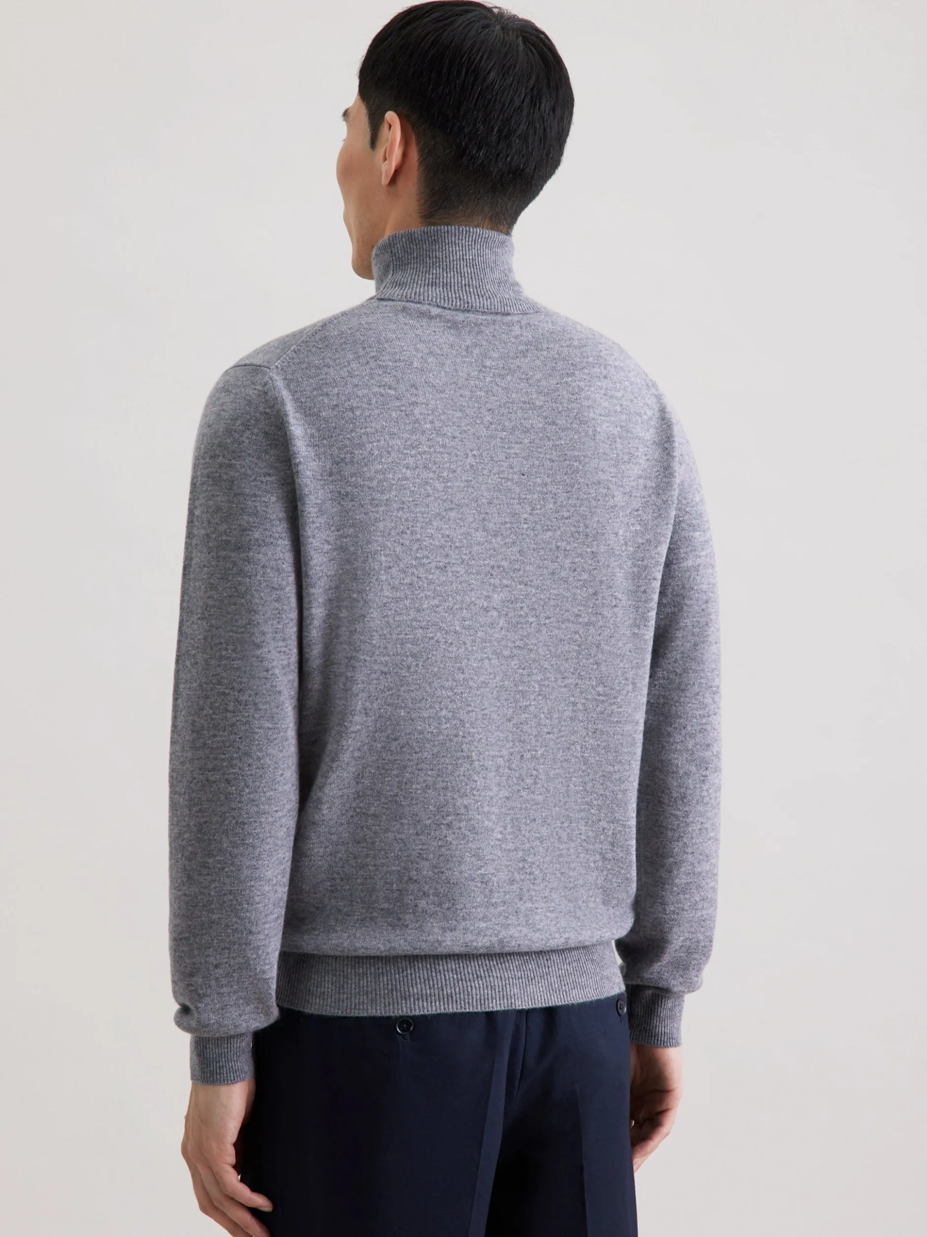 Seidensticker Herren Pullover - Regular Fit in grau