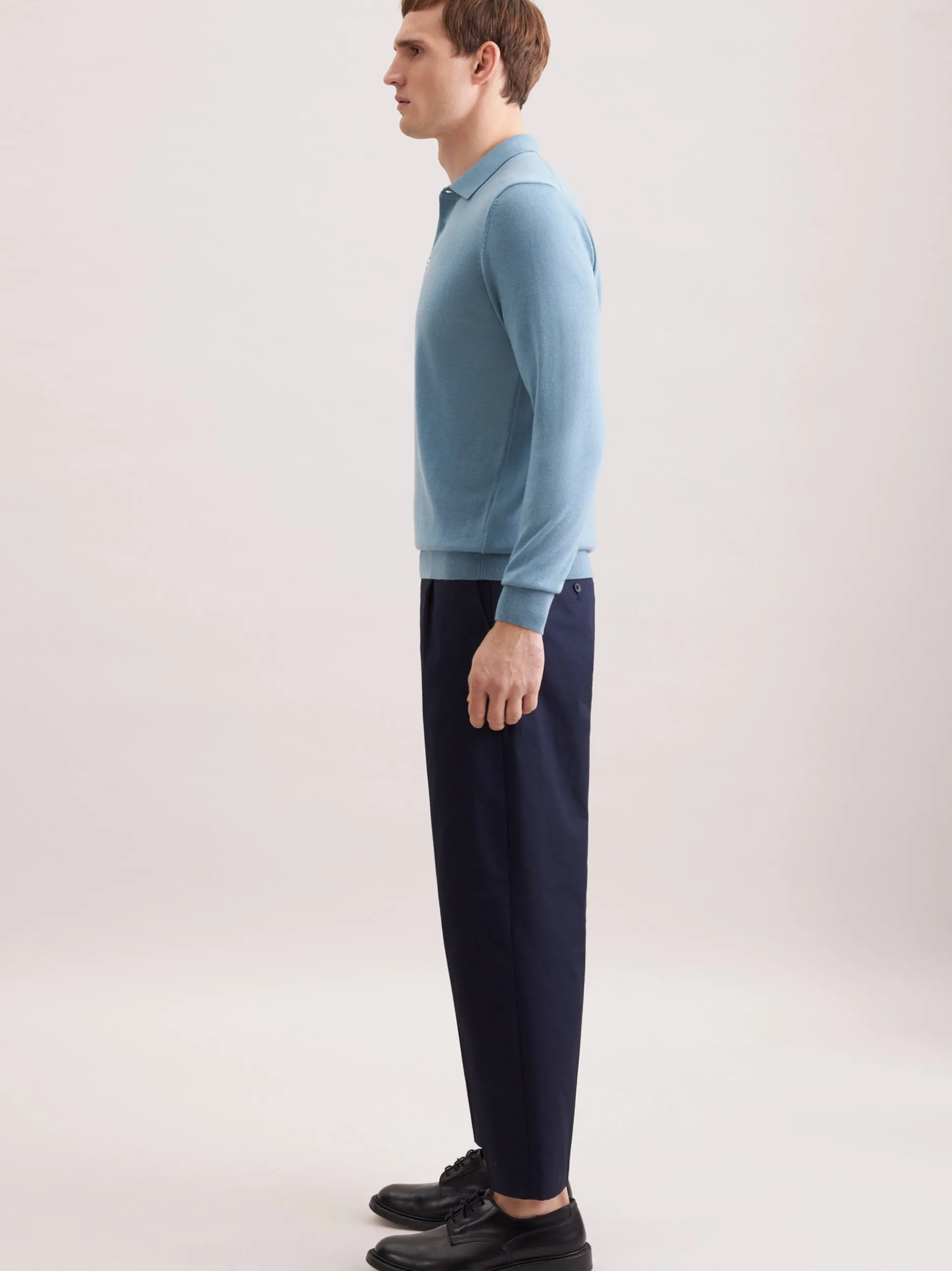 Seidensticker Herren Pullover - Regular Fit in blau