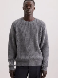 Seidensticker Herren Pullover - Regular Fit in grau