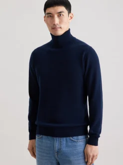 Seidensticker Herren Pullover - Regular Fit in blau