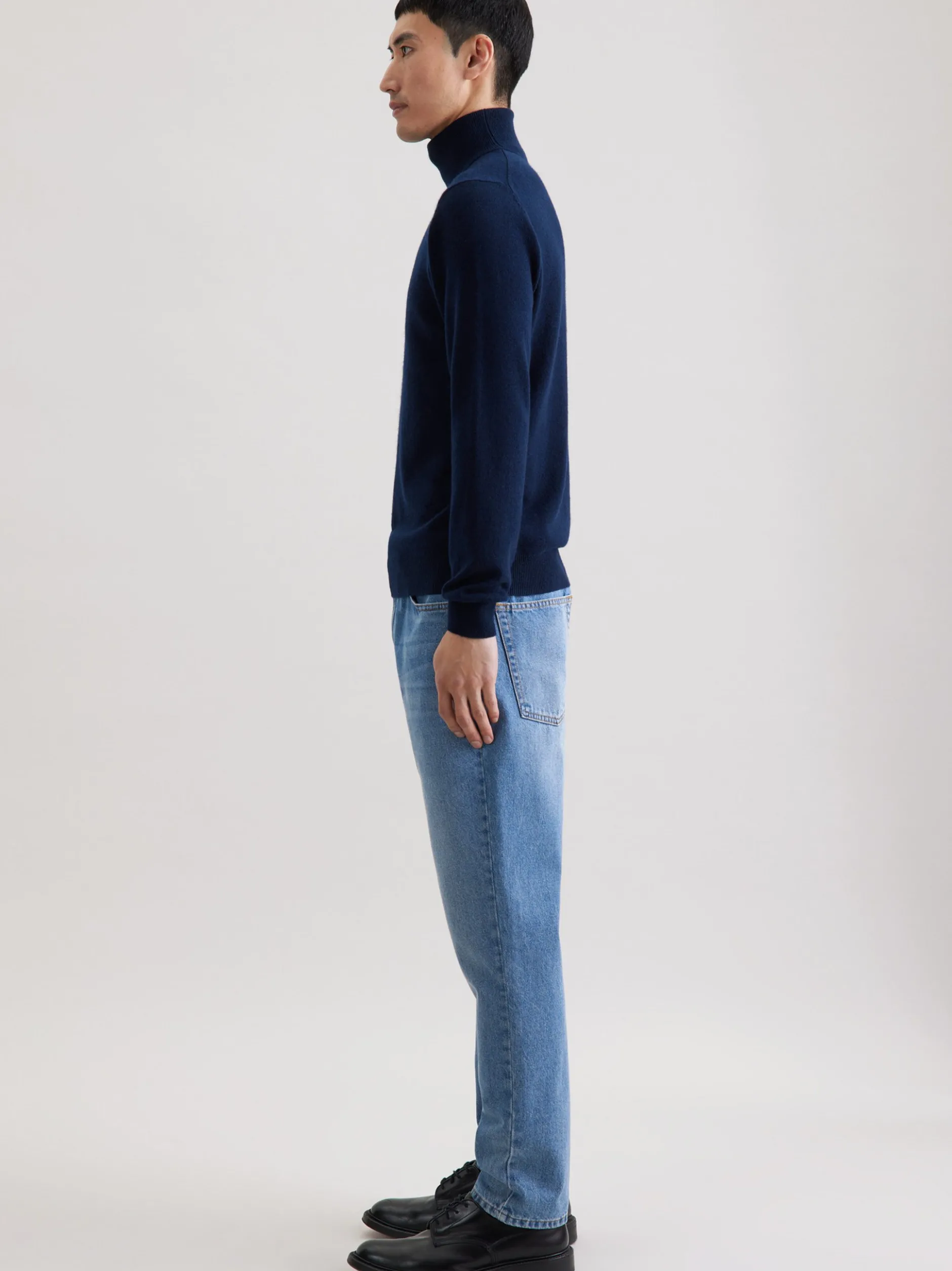 Seidensticker Herren Pullover - Regular Fit in blau