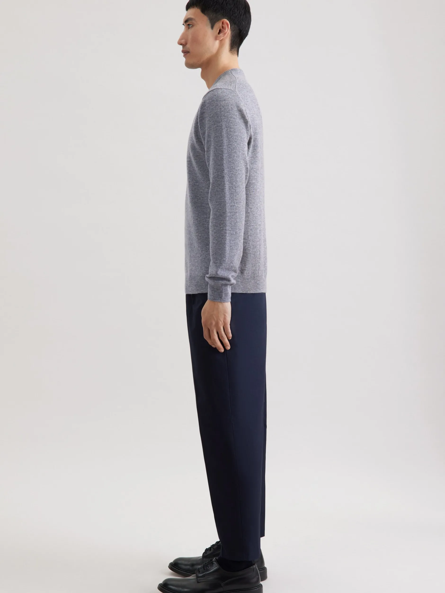 Seidensticker Herren Pullover - Regular Fit in grau