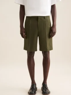 Seidensticker Herren Shorts - Fit in oliv