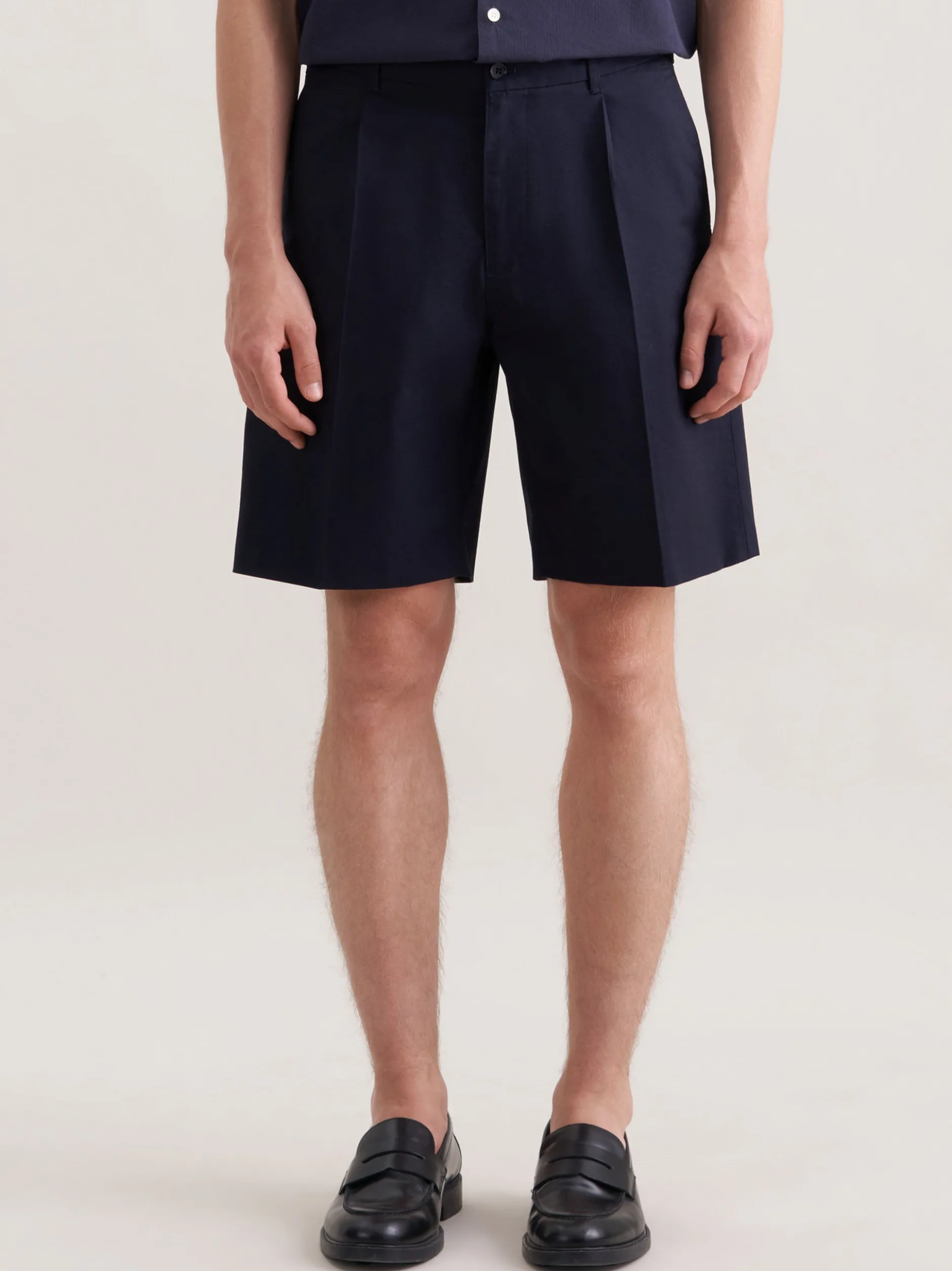 Seidensticker Herren Shorts - Regular Fit in marine