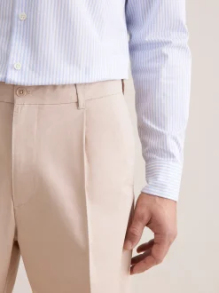 Seidensticker Herren Shorts - Regular Fit in beige