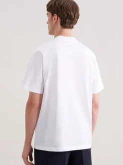 Seidensticker Herren T-Shirt - Regular Fit in weiß