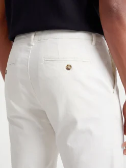Selected Herren Hose - SLH175-Slim New Miles in ecru