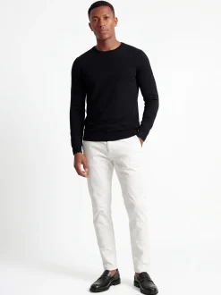 Selected Herren Hose - SLH175-Slim New Miles in ecru
