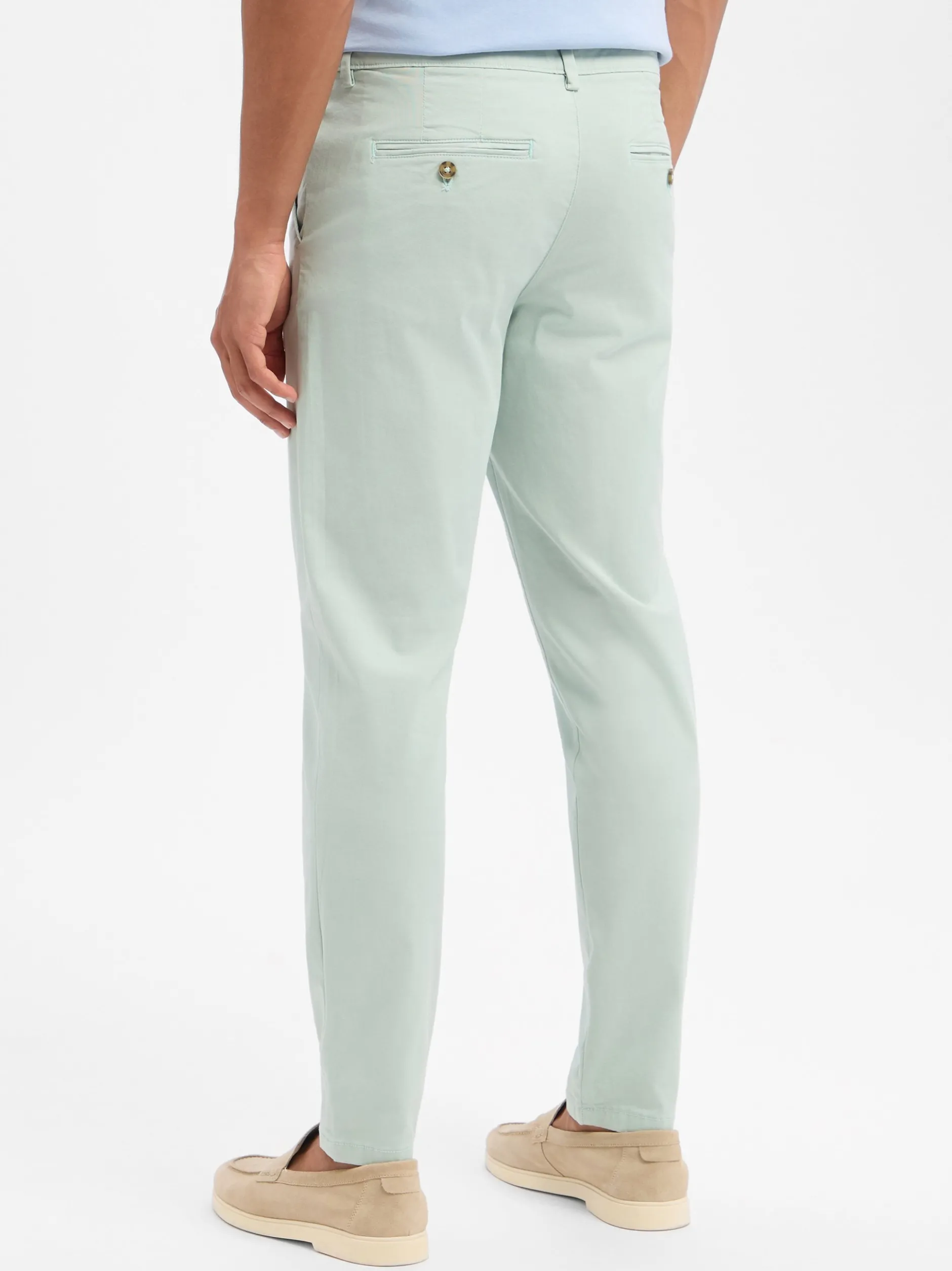 Selected Herren Hose - SLH175-Slim New Miles in aqua
