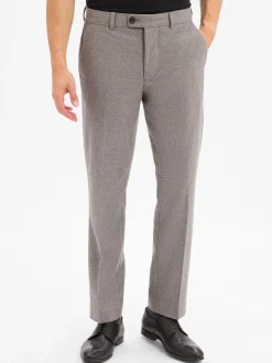 Selected Herren Wollhose in grau - Länge: lang