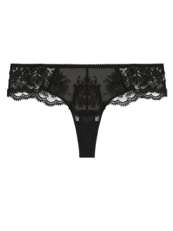Simone Perele Damen Tanga - Intrigue in schwarz