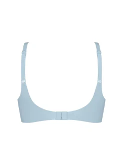 sloggi Damen Bügelloser BH - Blue ZERO Feel 20 THE UP in hellblau