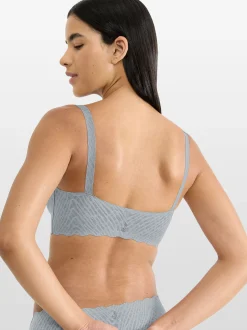 sloggi Damen Bustier - Blue ZERO Feel Bliss in grau